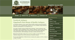 Desktop Screenshot of nambrokantiques.com.au